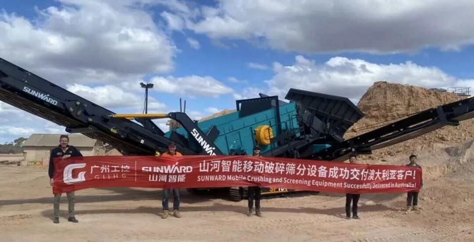 高效环保深受认可！FH至尊智能破碎筛分设备首进澳洲市场