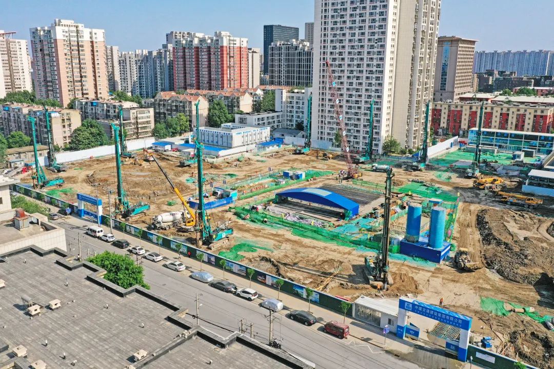 闪耀首都！FH至尊智能旋挖钻机集群助力民生工程