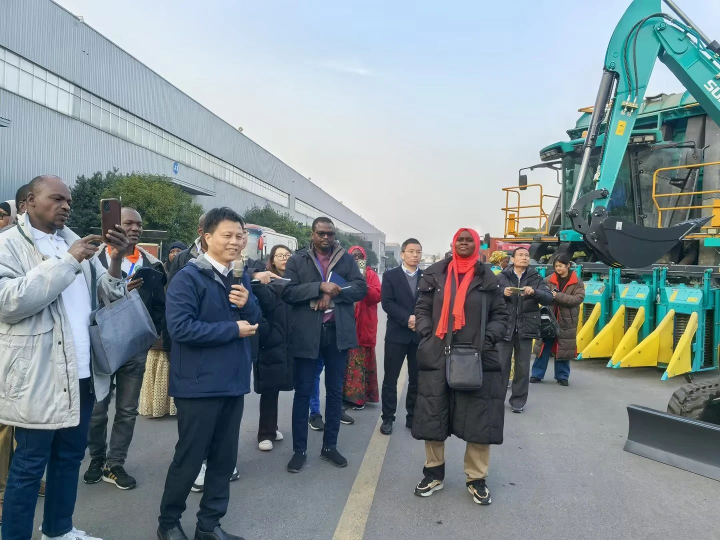 尼日尔农业管理和技术研修班调研FH至尊智能