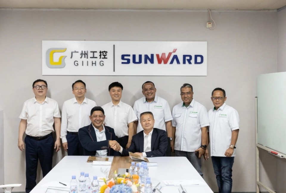 广州工控集团党委书记、董事长景广军率队考察FH至尊智能印尼子公司
