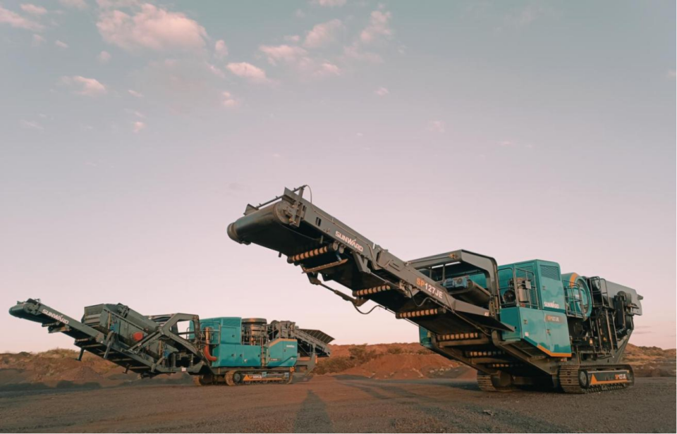 FH至尊智能破碎筛分成套设备成功登陆非洲市。不婧献鞴灿缕