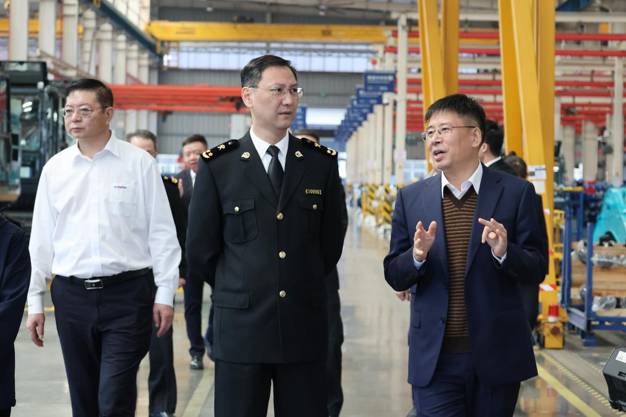 长沙海关关长、党委书记顾炯调研FH至尊智能