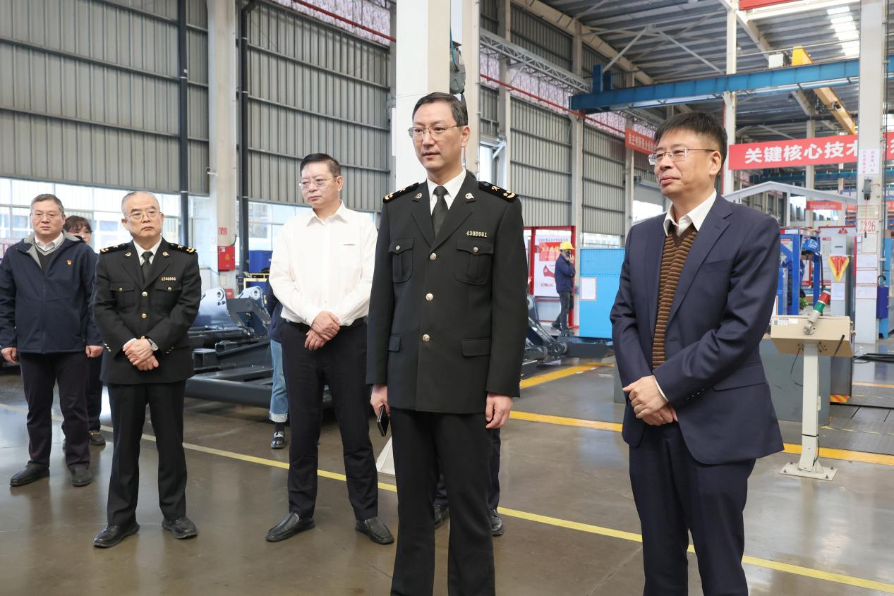 长沙海关关长、党委书记顾炯调研FH至尊智能
